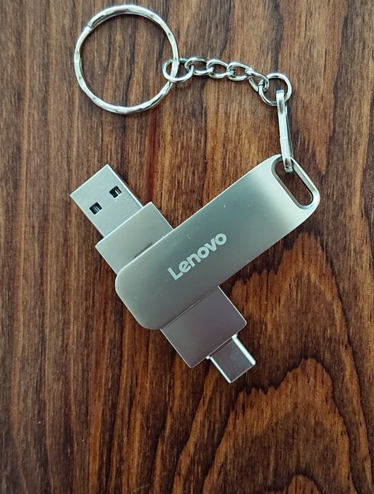 USB Флаш памет LENOVO 2TB за телевизор, телефон, компютър