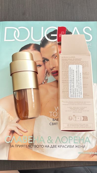 Clarins Double serum фон дьо тен