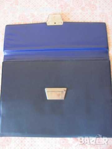Папка - чанта Тъмносиня
