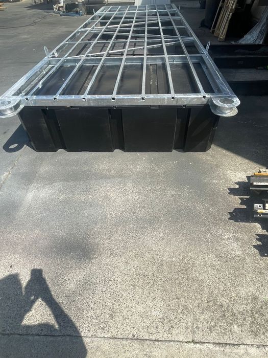 Ponton acostare barca 6 m lungime/2 latime