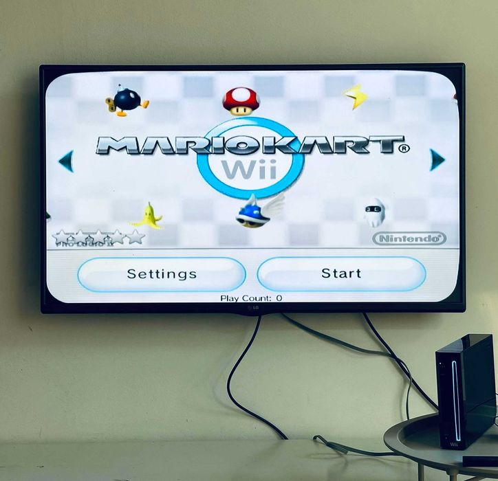 Пълен комплект Nintendo Wii с 3000+ инсталирани игри POKEMON ZELDA MARIO