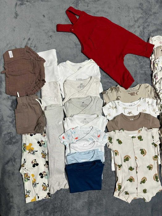 Lot 30 piese bebelusi (3-6 luni) 62-68 cm