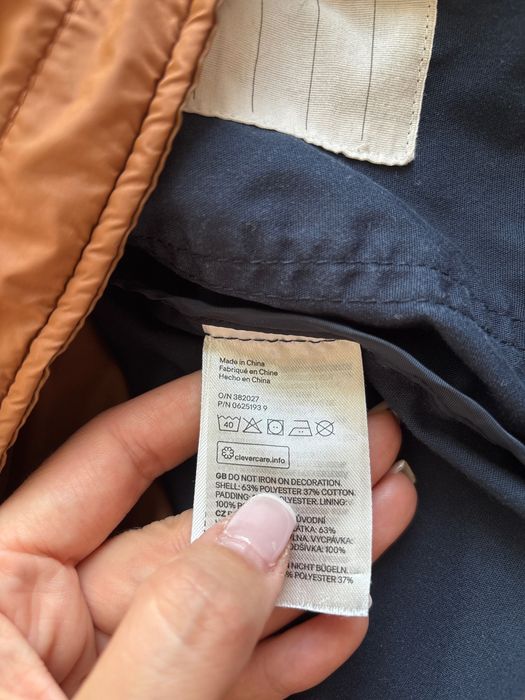 Vând jacheta parka bumbac, mărime 128 cm(7-8 ani€