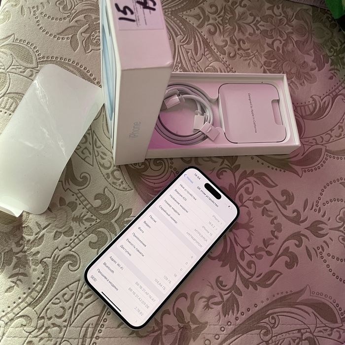 iPhone 15 128gb blue НОВЫЙ
