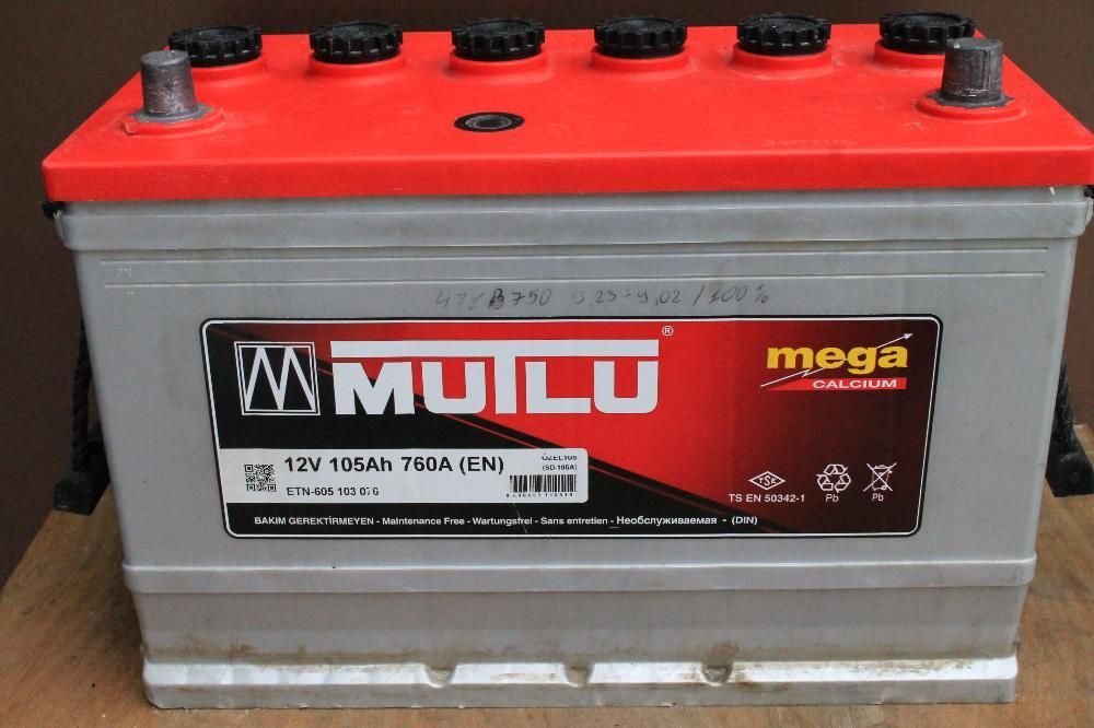акумулатор 105ач,ивеко стандарт,гаранция
