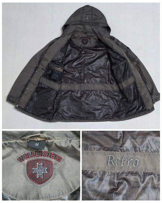 Jachetă funcțională WELLENSTEYN Retro Spray Tec gri antracit nr M lady