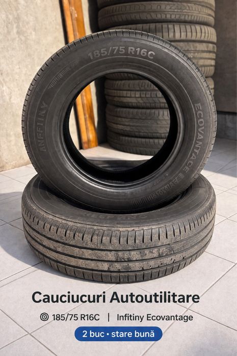 Cauciucuri autoutilitară 185/75 R16C Infinity Ecovantage – 2 buc
