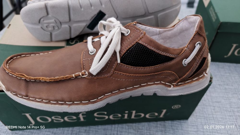 Мъжки обувки от естествена кожа