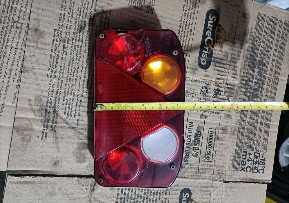 Lampă triplă stop la remorca, bluza baby