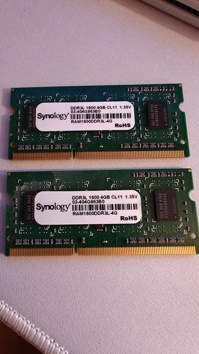 RAM памет Synology DDR3L 2x4GB 1600