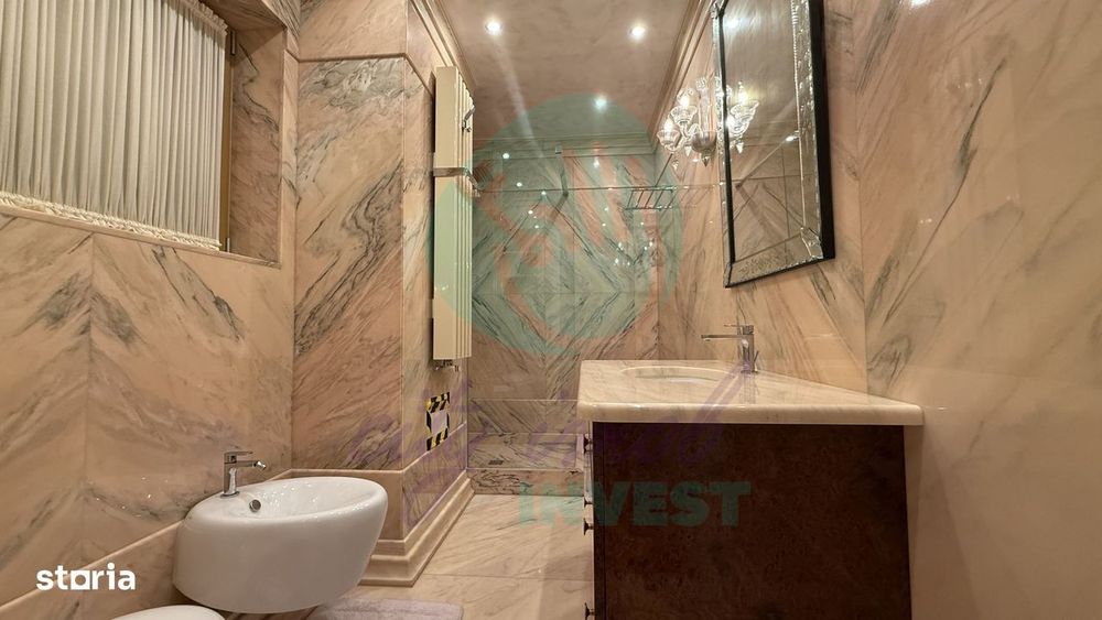 4 camere de lux în Primăverii cu terasă și 2 parcări