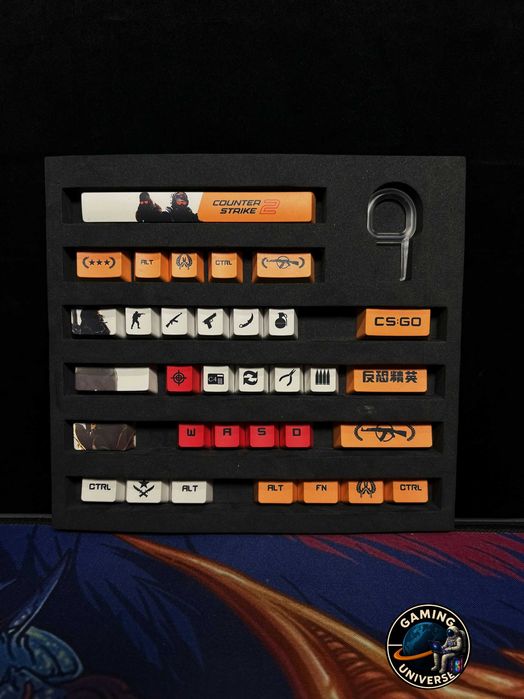 Keycaps-uri cu tema CS2 / Varianta full keyboard si semi keyboard