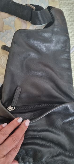 Раничка от естествена кожа