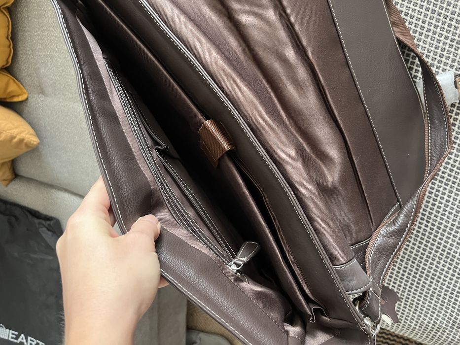 Geantă bărbătească din piele Pellearts