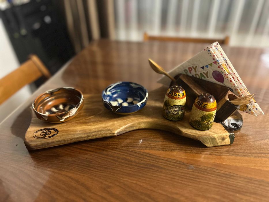 Tocator lemn nuc, cires sau fag