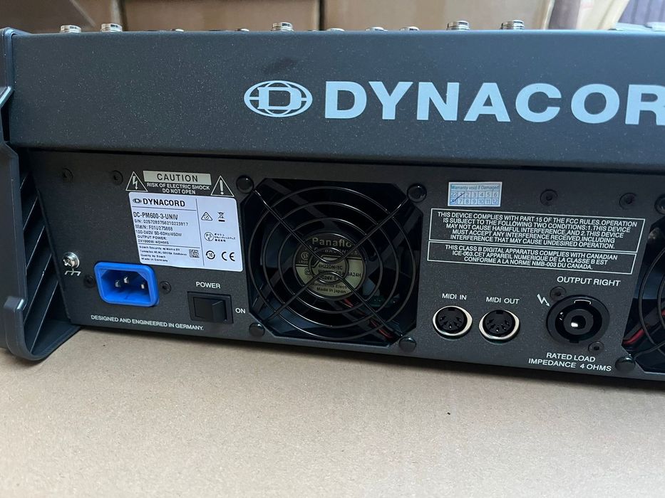 Активный пульт DYNACORD РМ600-3