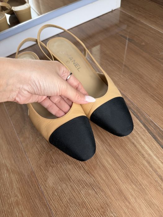 Pantofi balerini chanel