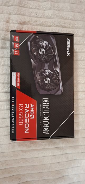 Видео Карта RX6600 CHALLENGER