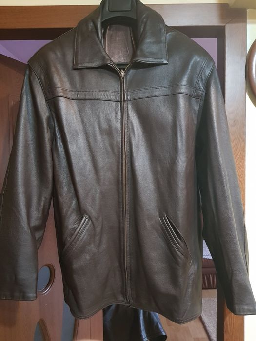 Geacă piele bărbați