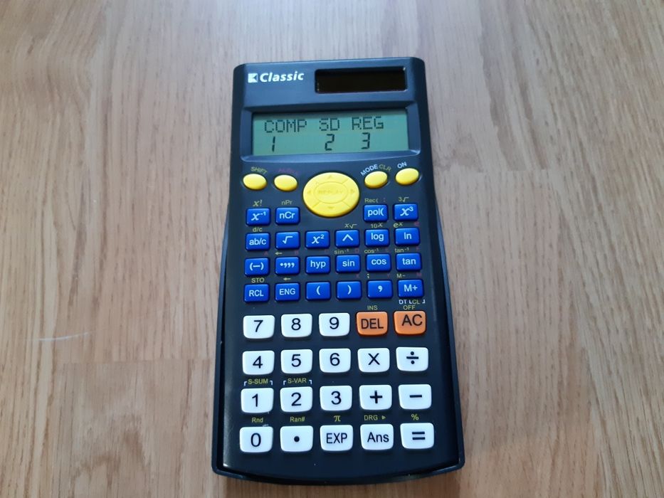 Calculator științific absolut NOU nefolosit alimentare duala