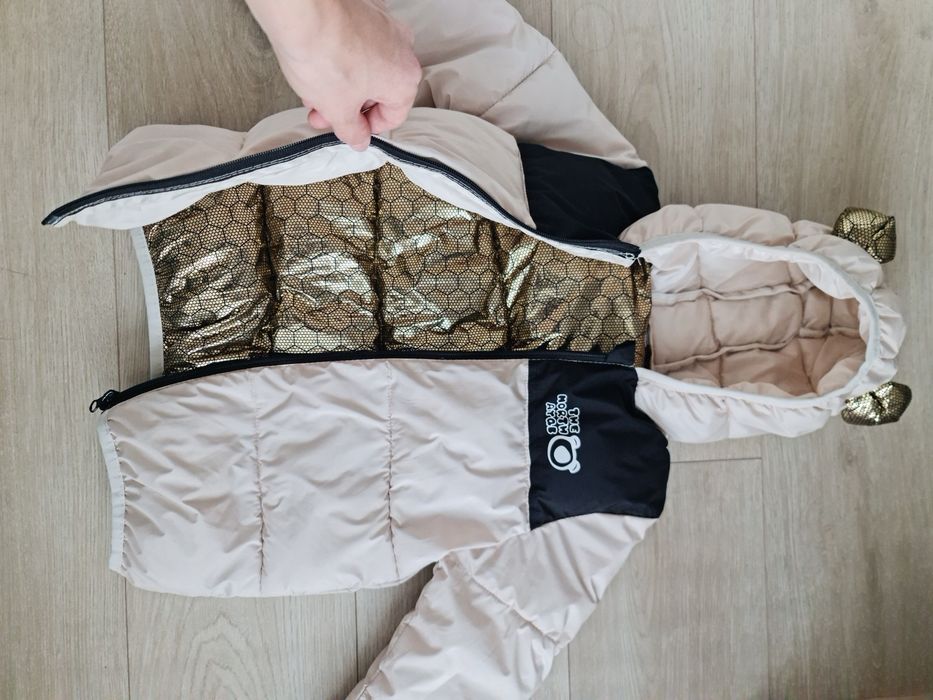 Зимно детско яке за момиче 116