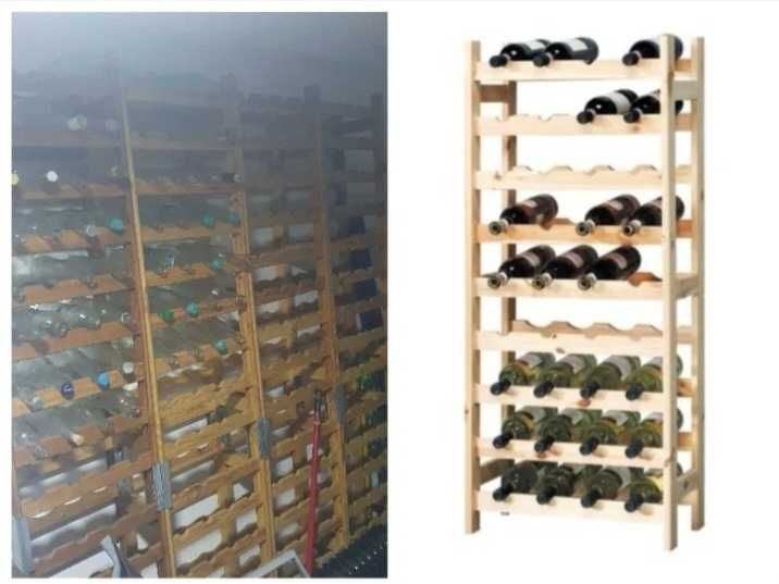 36 9 rafturi x 4 pozitii Suport sticle vin, raft vin, tarie si alte bauturi alcoolice, spirtoase imbinate, alaturate si stivuite orizontala verticala