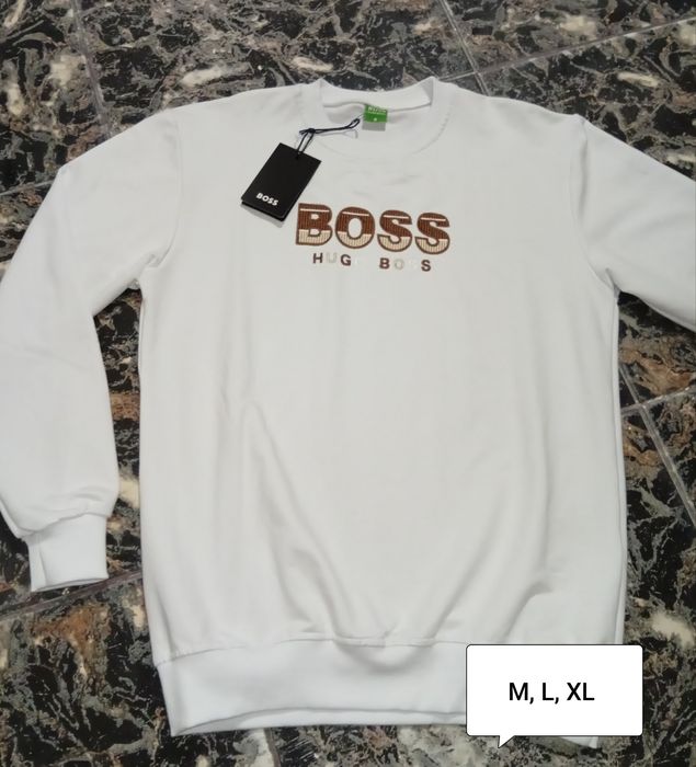 Bluze cu mânecă lungă, din bumbac cu țigla cusută.