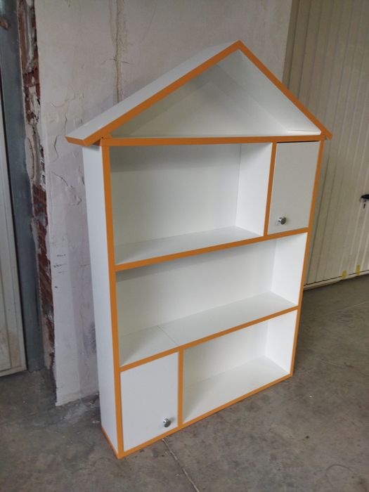 Къщичка за кукли, библиотека,къщичка за книги,етажерка