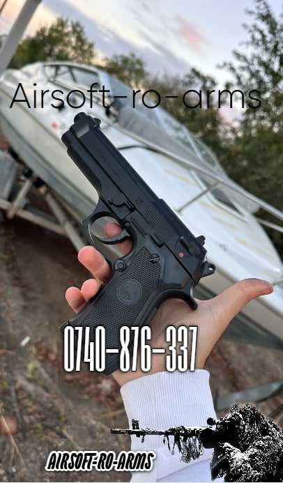 Pistol Airsoft FullMetal Beretta M9/FS92 Umarex Original Mod 5,4j