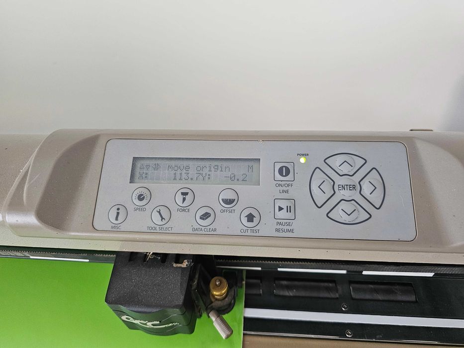 Cutter Plotter GCC Puma III 130cm – Second Hand, stare foarte bună