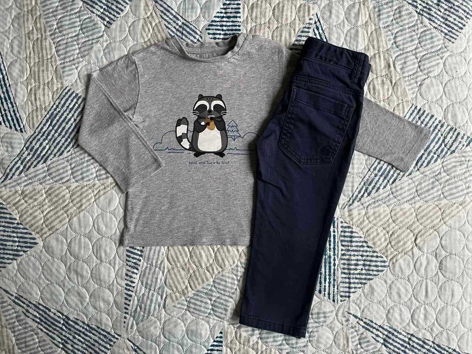 Маркови блузи с дълъг ръкав NEXT, Mayoral, H&M, Benetton 92см