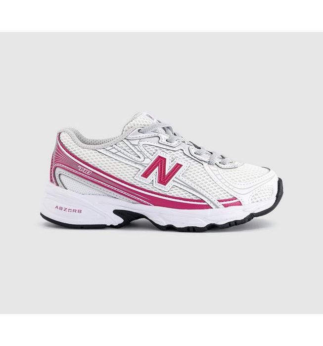 Детски маратонки New Balance 740, бяло и розово