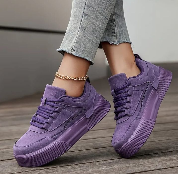 Маратонки лилави