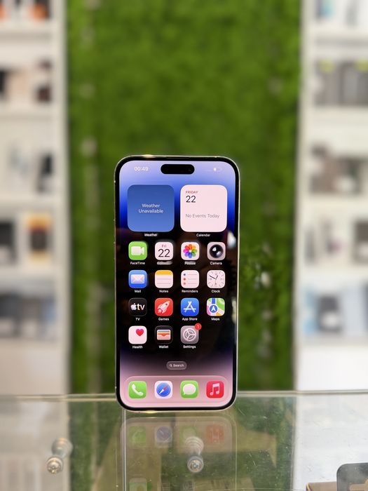 iPhone 14 Pro Max 256GB Silver/Baterie94%/Garantie 12 luni @atsgsm.ro