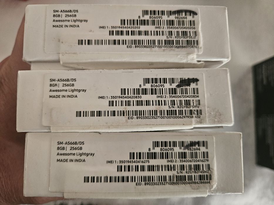 Samsung Galaxy A56 5G 256 GB ligtgray  sigilate