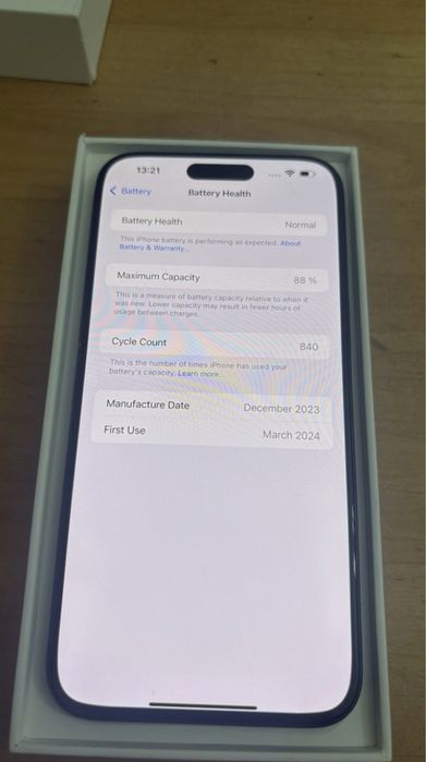 Apple iPhone 15 Pro Max - 256GB - Titanium Black,avans 150 de lei