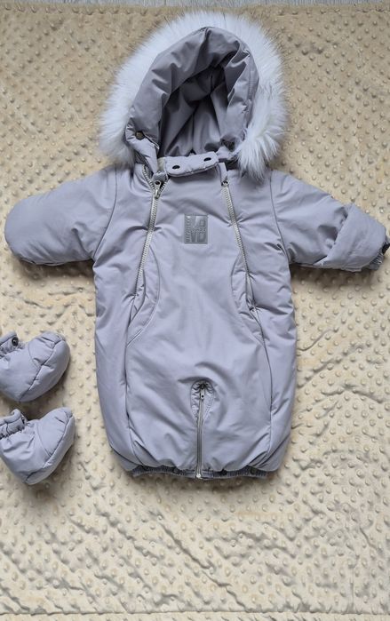 Детский зимний комбинезон-трансформер