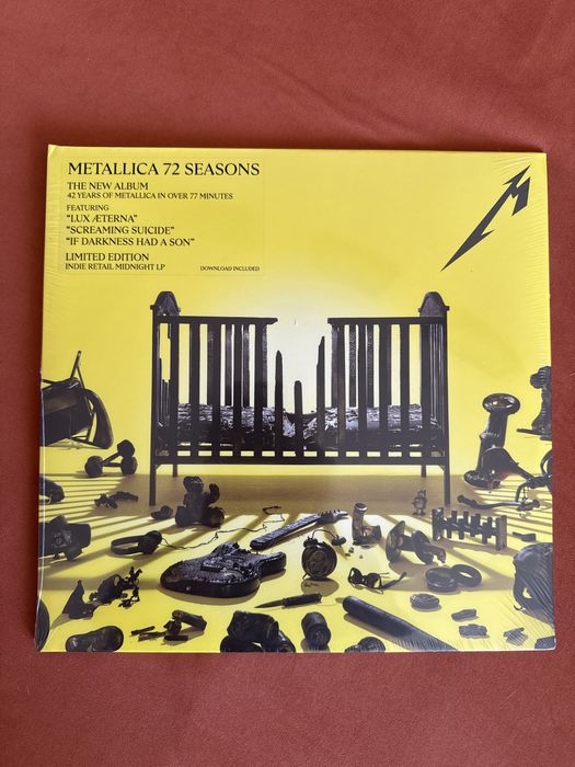 Плоча на Metallica 72 seasons Limmited edition (Lilac)