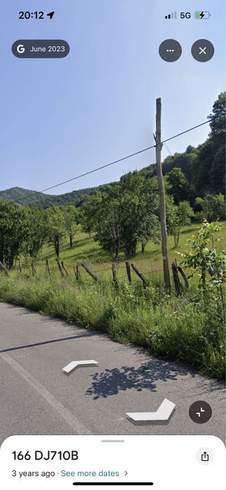 Vand teren intravilan 1200 mp, la marginea padurii, Valea Lunga (DJ710