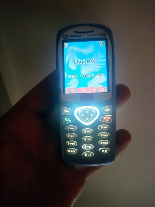 Sagem My-V 65 Aqua Blue ( decodat, aproape impecabil)