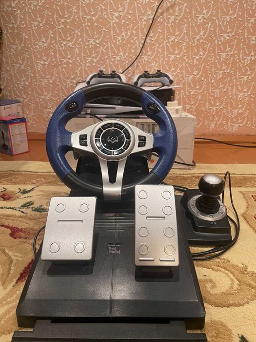 Игровой руль  Sven Gc-600(pc, ps, 3)