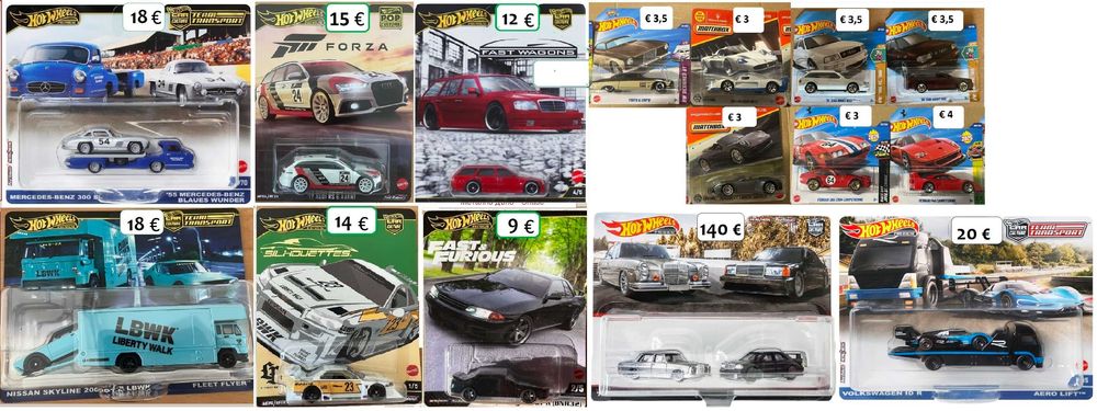 2009 - 2026 Hot Wheels Fast and Furious, Vintage, Premium, Matchbox