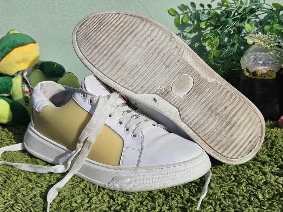 Италиански мъжки кецове от кожа N42