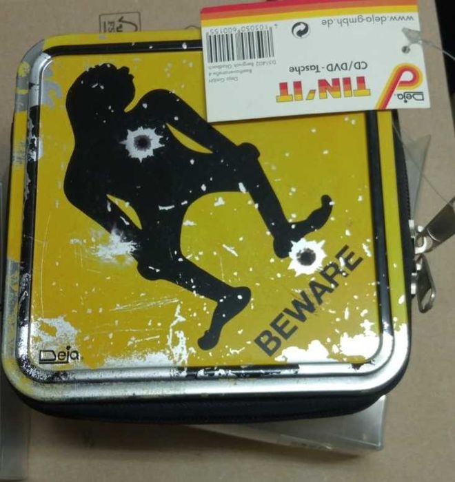 Маняшки метални кутии Deja за 24 CD/DVD Tin it! - 3 броя комплект