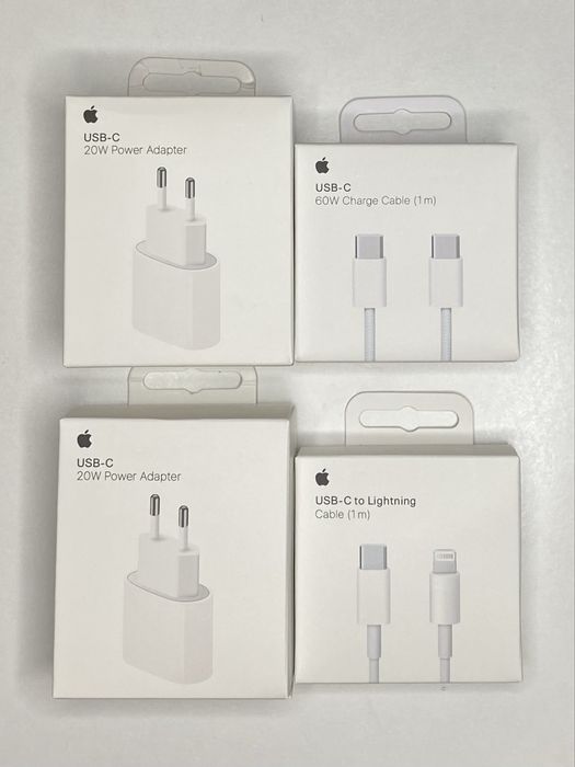 Зарядка на Apple iphone + кабель