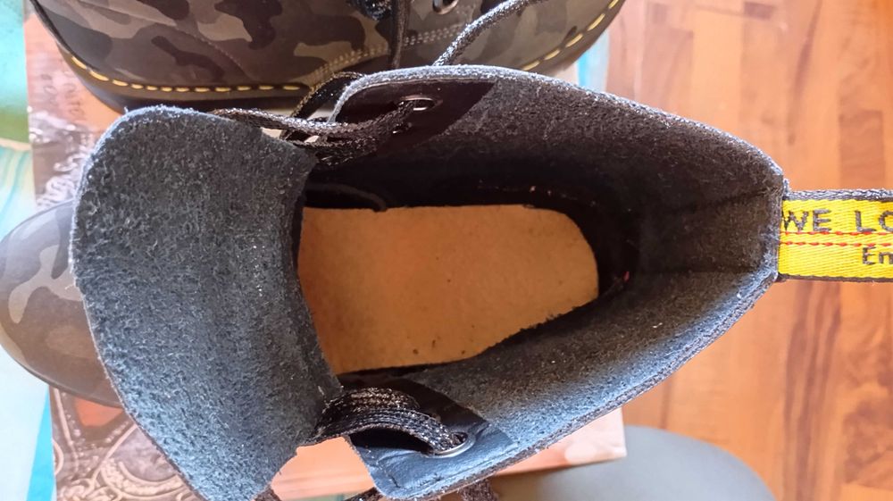Дамски ботуши във военен цвят 37
