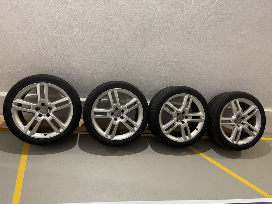 Jante Audi A6 C7 A7 A5 A4 R19 5x112  ET45 anvelope 255/40 vara