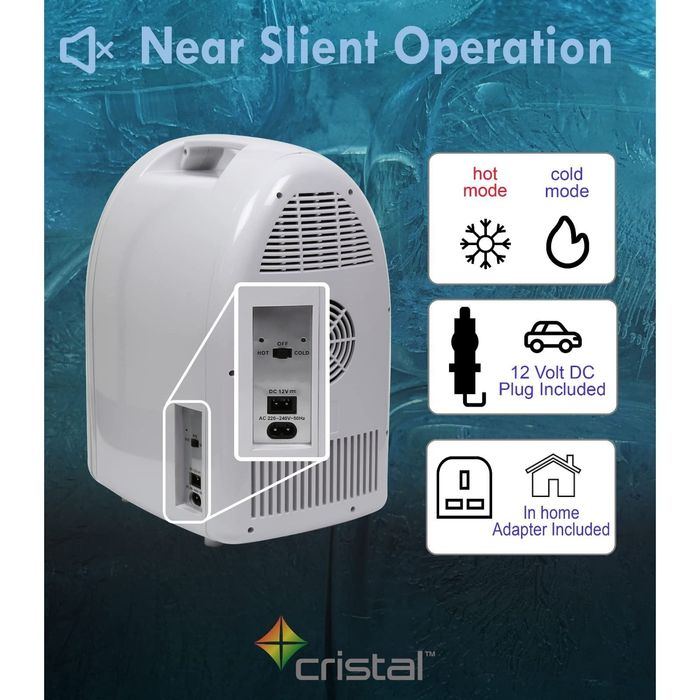 Мини бар хладилник Cristal MNBX6
6 литра
Два режима на работа:
Освен о