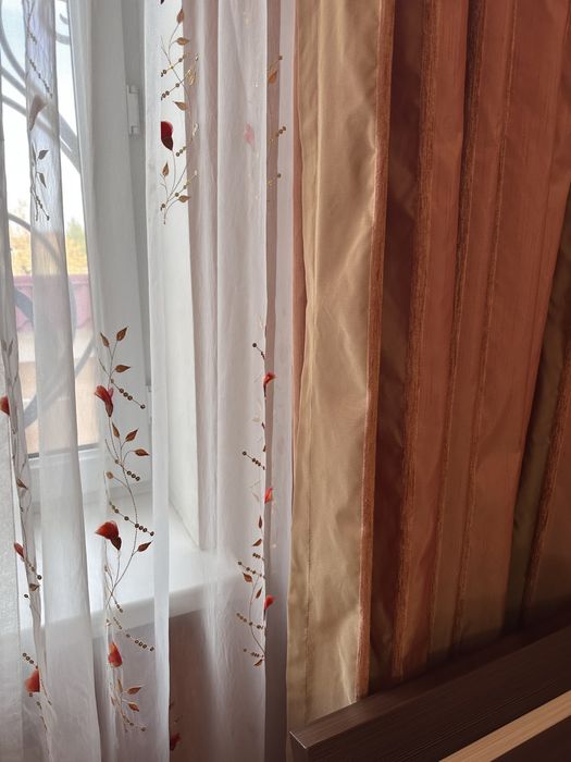 Продается шторы с портьером