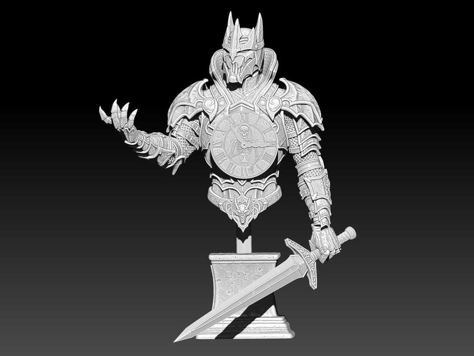 Тематичен настолен часовник за любители на тъмната страна